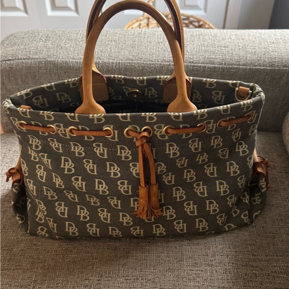 Dooney & Burke Monogram Tote Bag